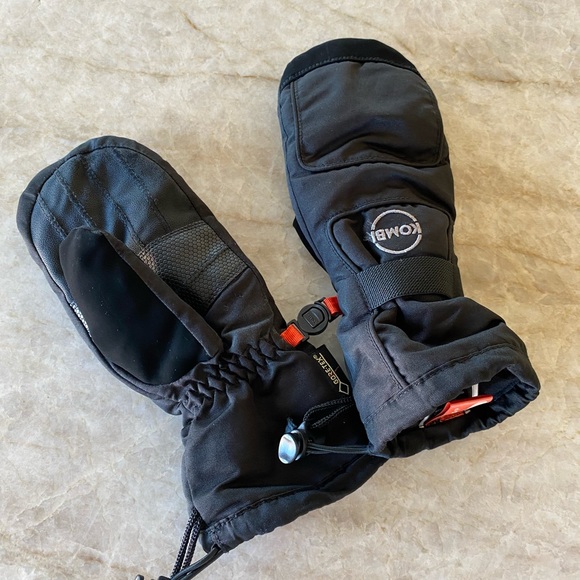 Kombi junior snowboarding / skiing Mitten black Large - Picture 7 of 7